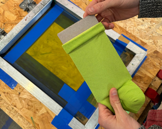 ►  STEP 01 — Preparing the socks