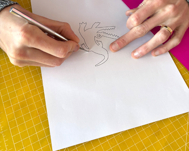 ►  STEP 03 — Making the stencil