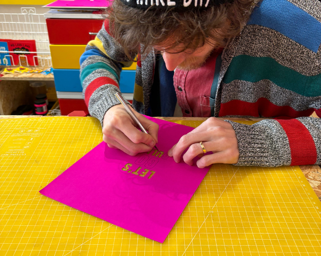 ►  STEP 04 — positive space ~ negative space